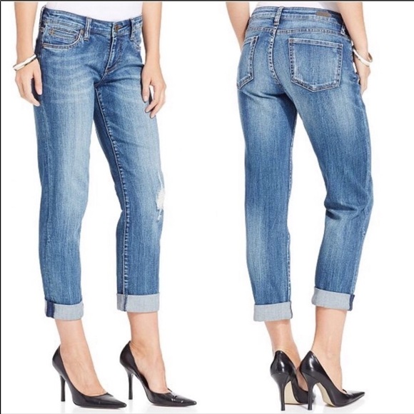 Kut from the Kloth Distressed Catherine Boyfriend - Picture 1 of 10